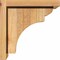 Ekena Millwork Yorktown Rough Sawn Corbel w/Backplate, Western Red Cedar, 8"W x 10"D x 10"H COR08X10X10YOR01RWR - alternate 4